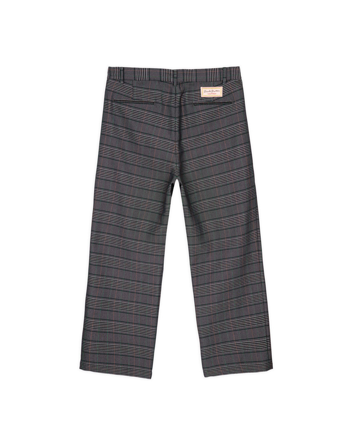 Brooks Brothers California Glen Check Pleated Trouser - Grey - 2