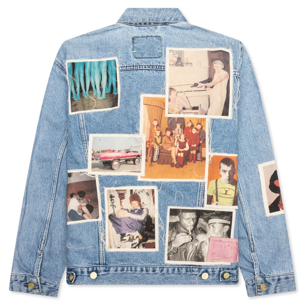 PORTRAIT DENIM JACKET - MULTI - 2