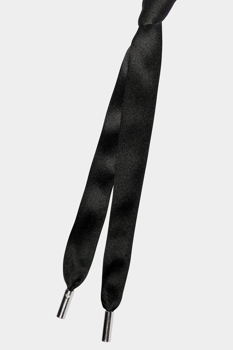 DSQUARED2 IBRA BLACK ON BLACK BOW TIE outlook