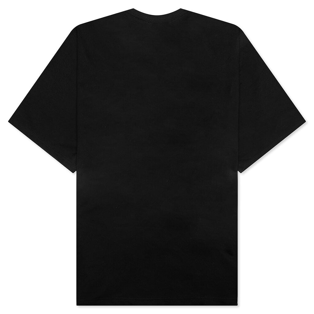 OVERSIZED STUDDED TEE - BLACK/SILVER - 2