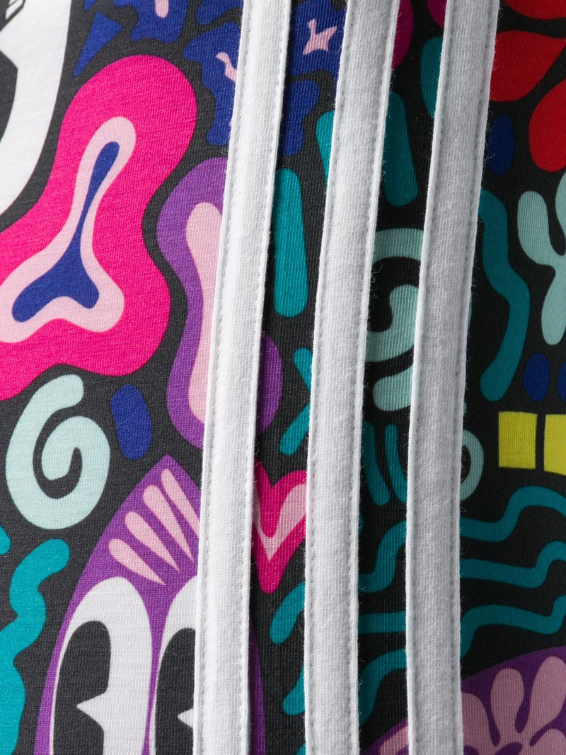 x Hattie Stewart 3-stripes printed leggings 5
