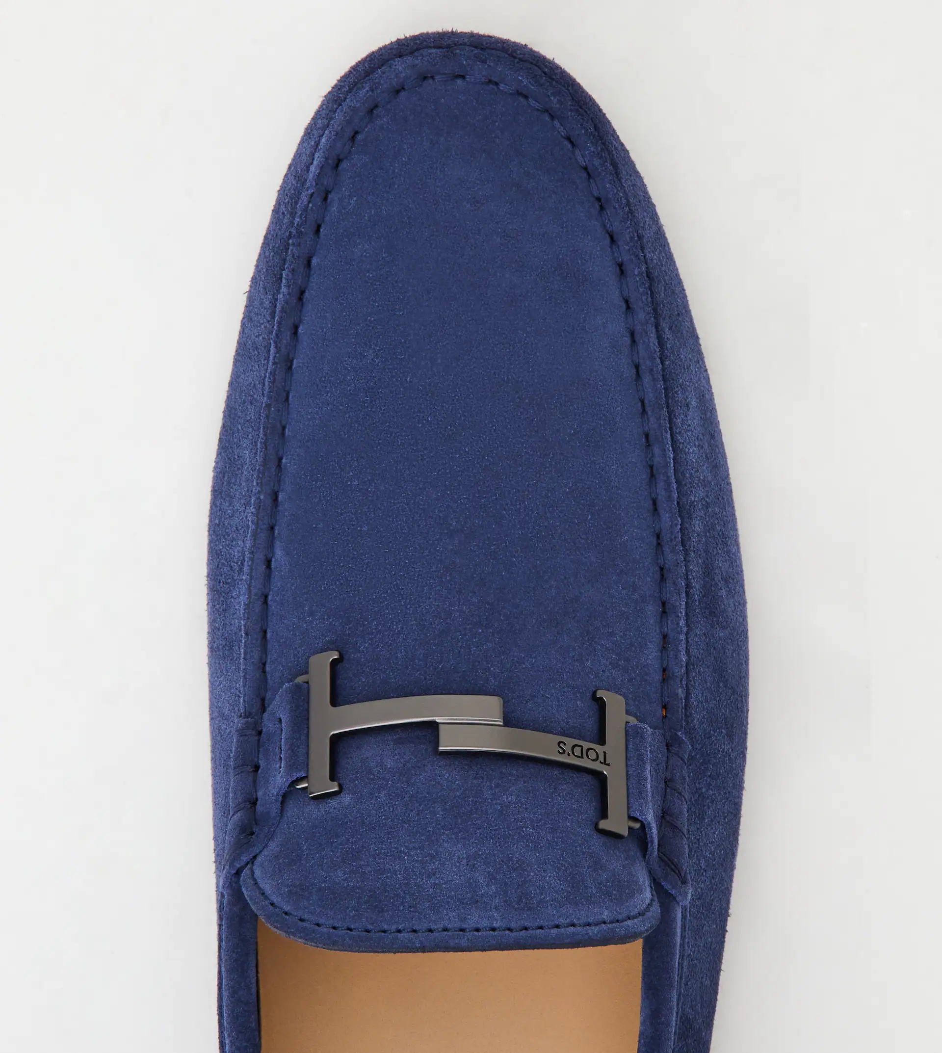 GOMMINO DRIVING SHOES IN SUEDE - BLUE - 4