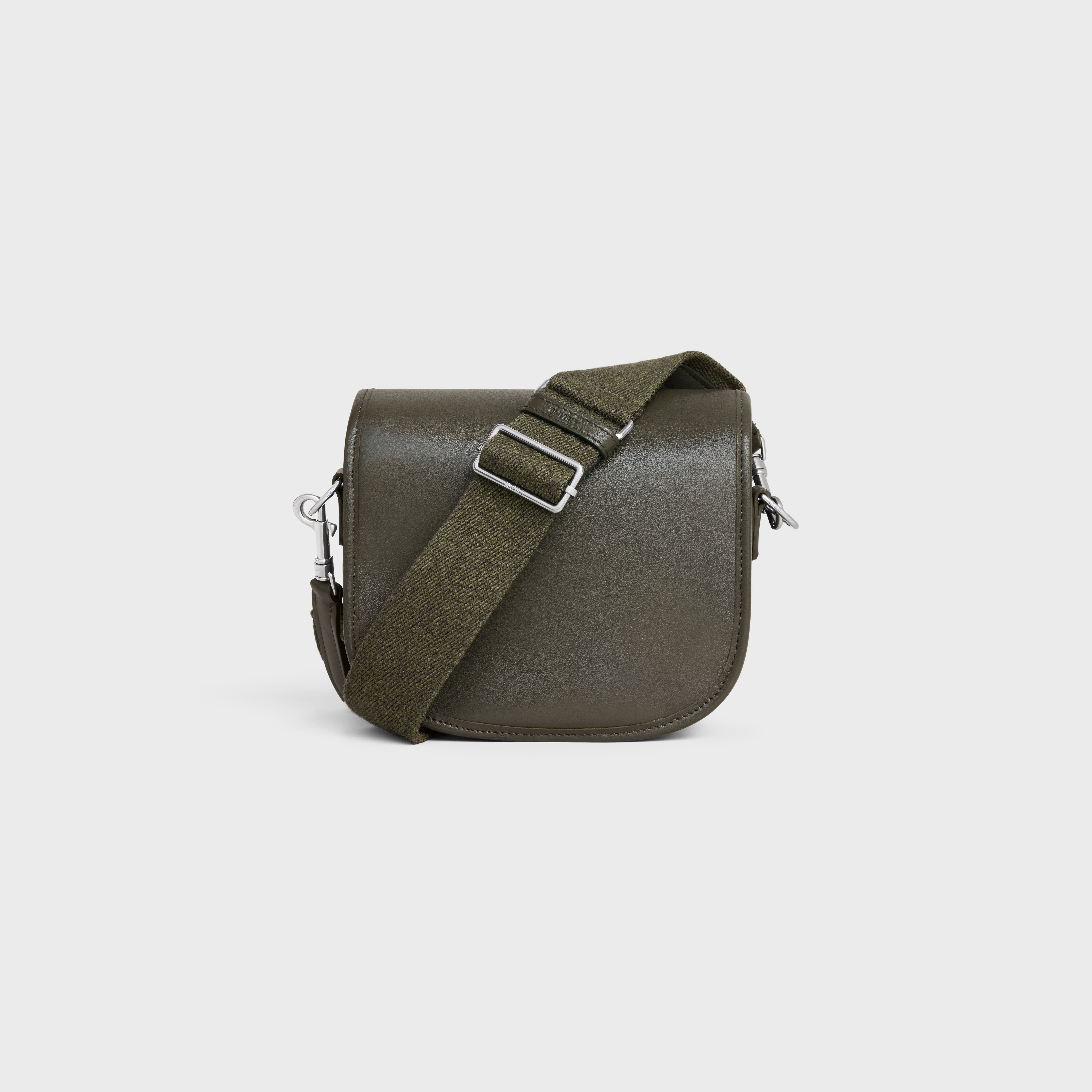 SMALL BESACE STRAP TRIOMPHE in SUPPLE NATURAL CALFSKIN - 3