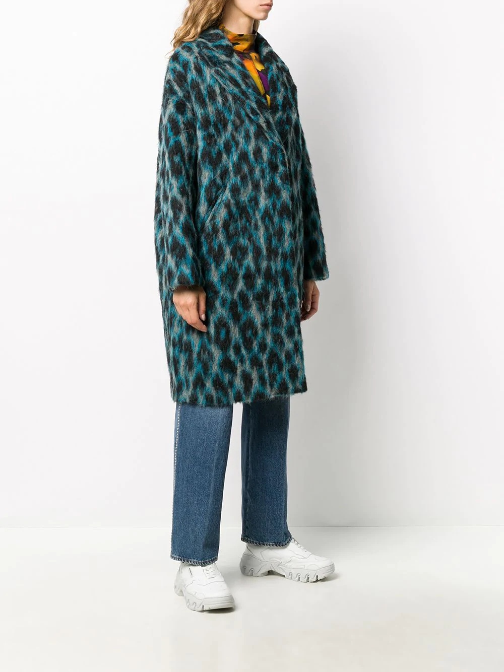 Alberta leopard-print coat - 3