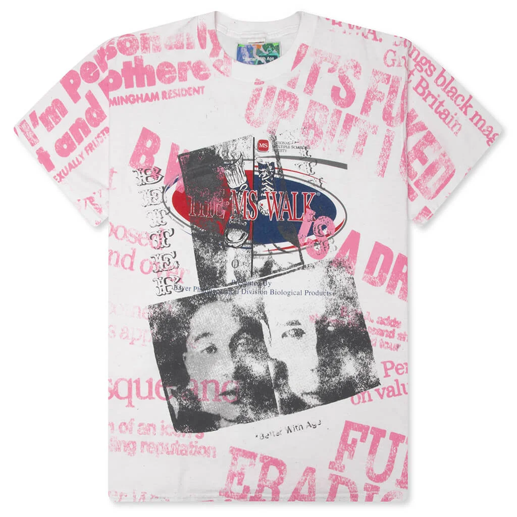 ERADICA ALL OVER PRINT TEE - WHITE - 1