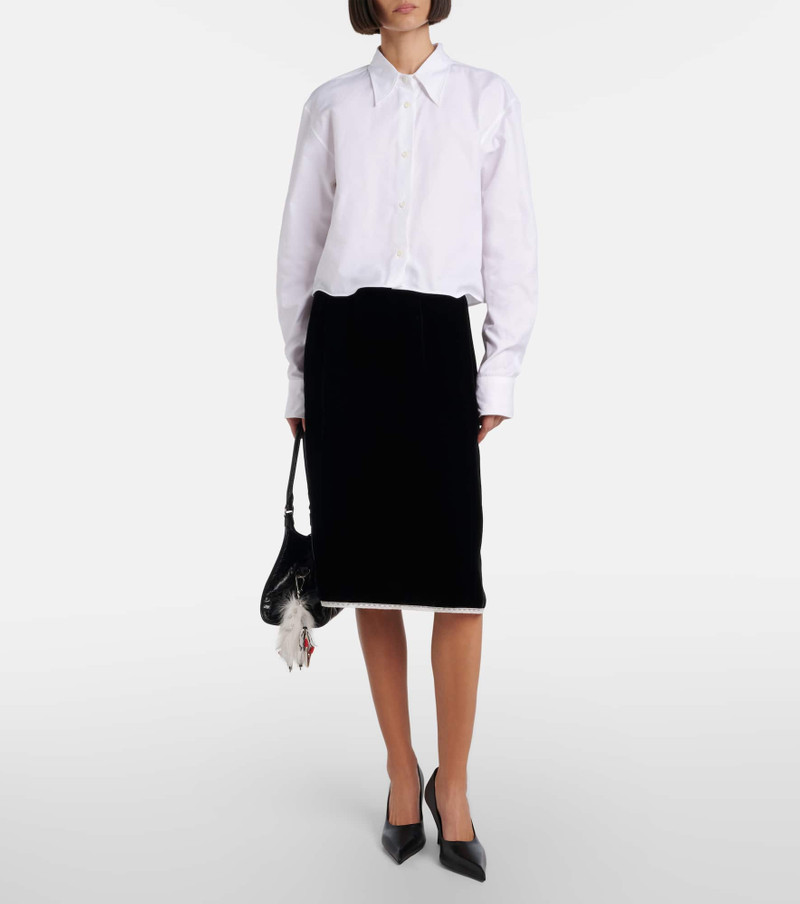 Prada Cotton poplin shirt outlook