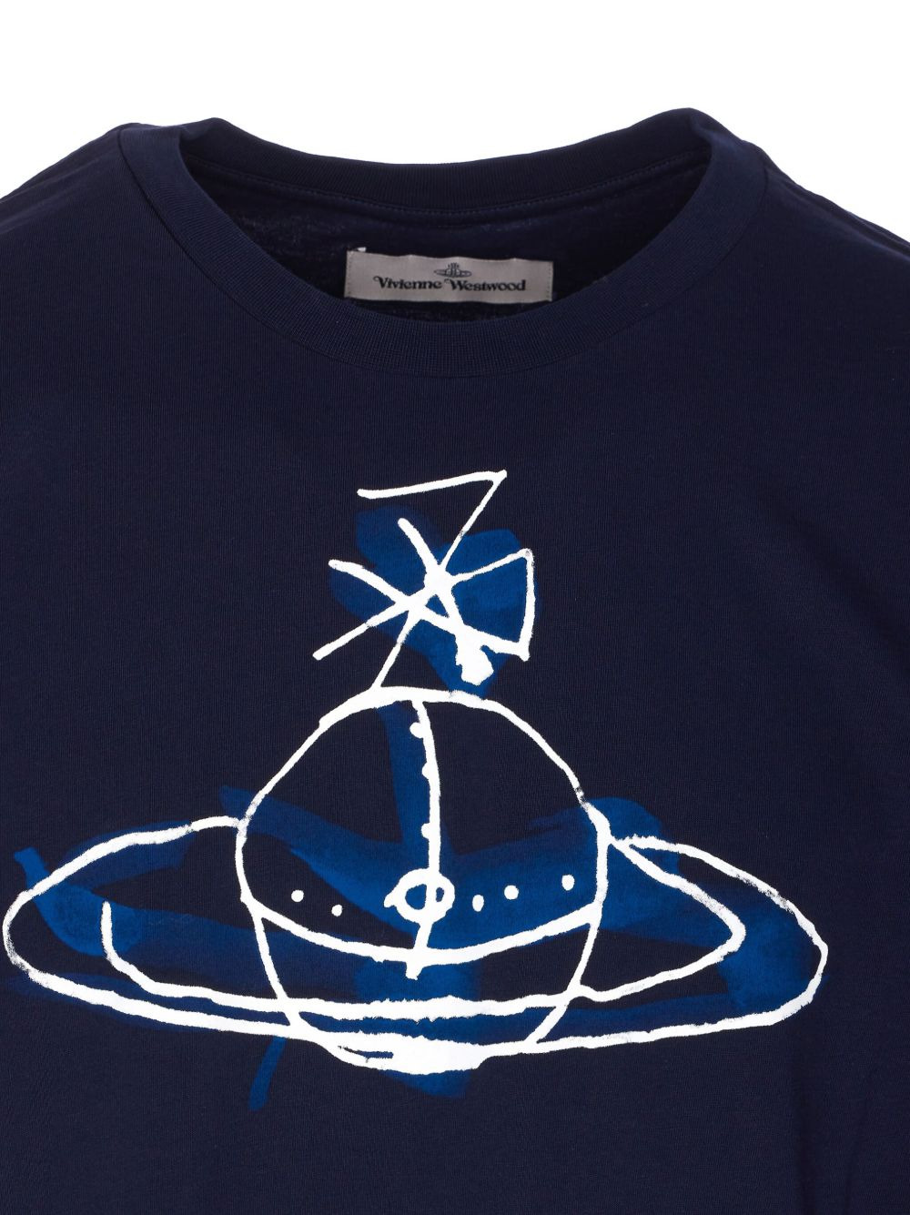 Orb-print T-shirt - 4