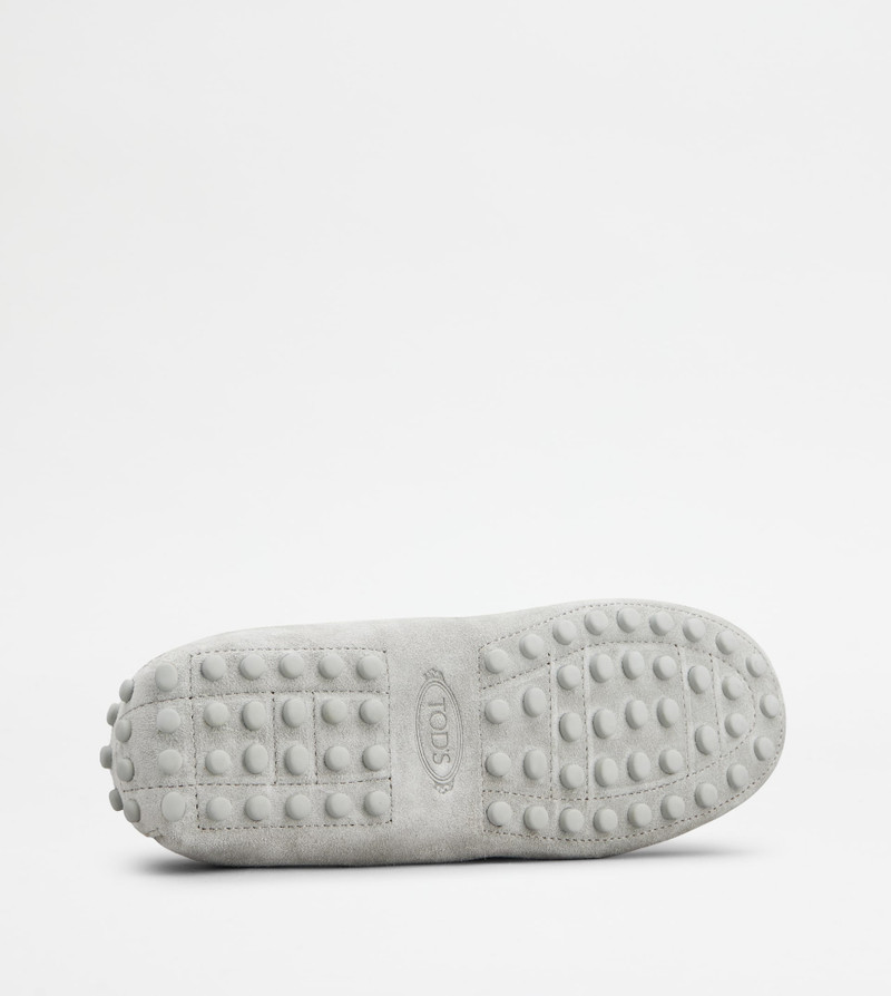GLOVE GOMMINO LOAFERS IN SUEDE - GREY 4