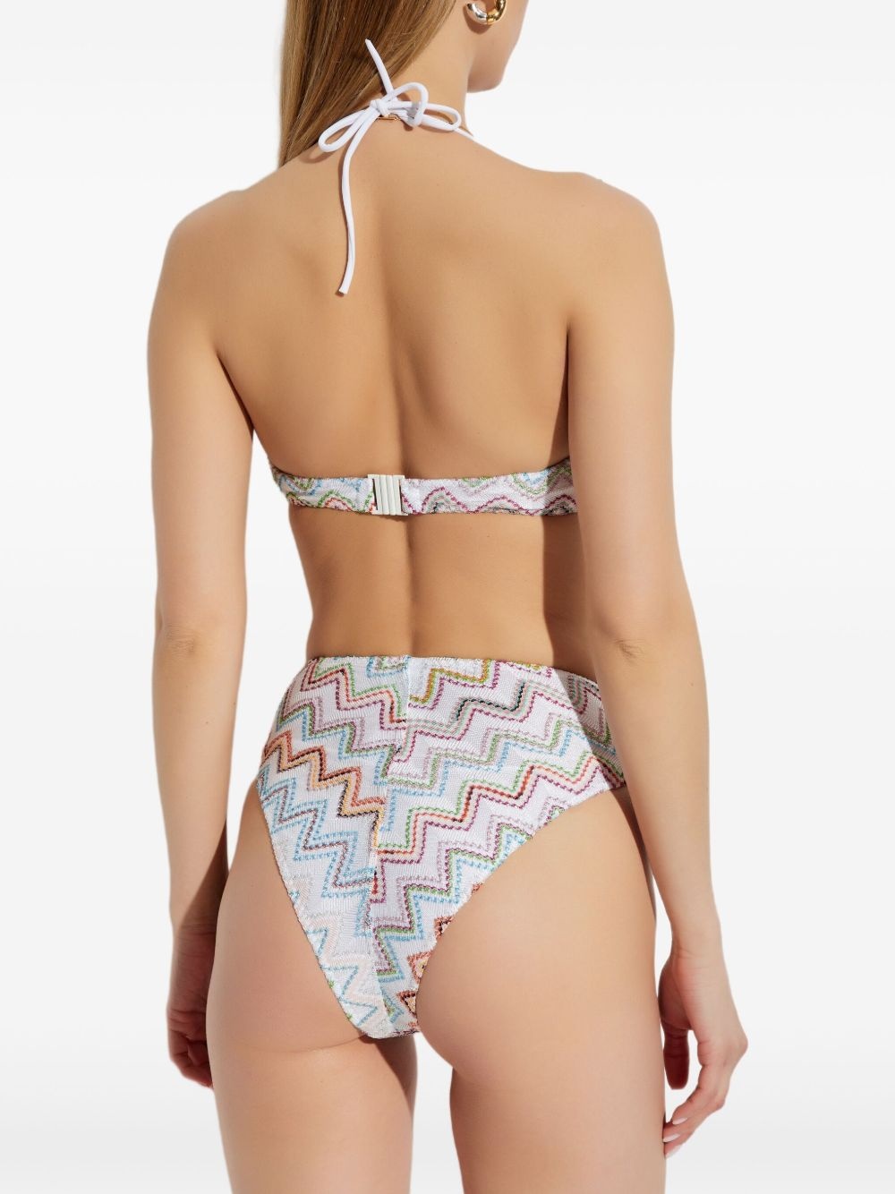 zigzag-pattern bikini - 3