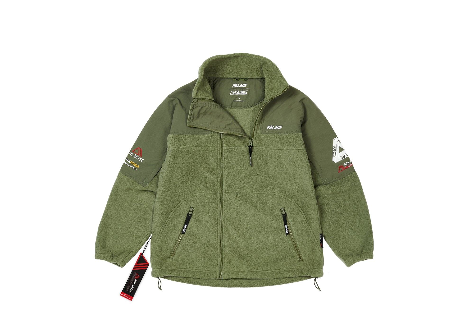 PALACE POLARTEC FULL ZIP FUNNEL JACKET
