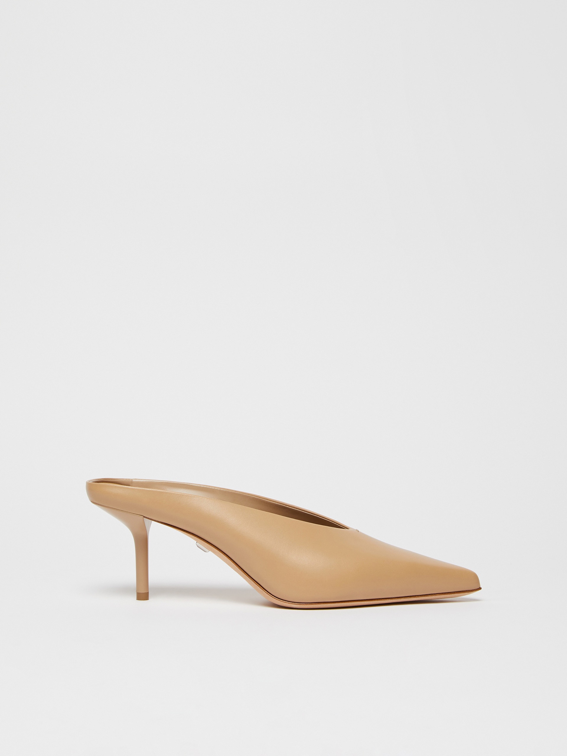 MMMULECALF Smooth leather mules - 1