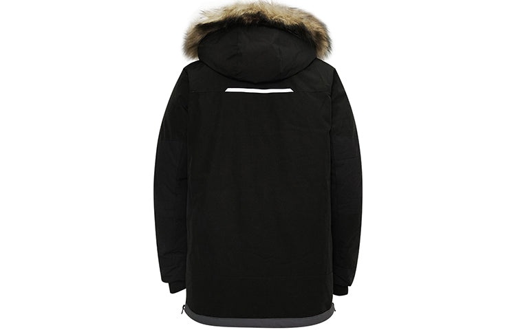 New Balance Lifestyle Cargo Parka Jacket 'Black' NP943051-BK - 2