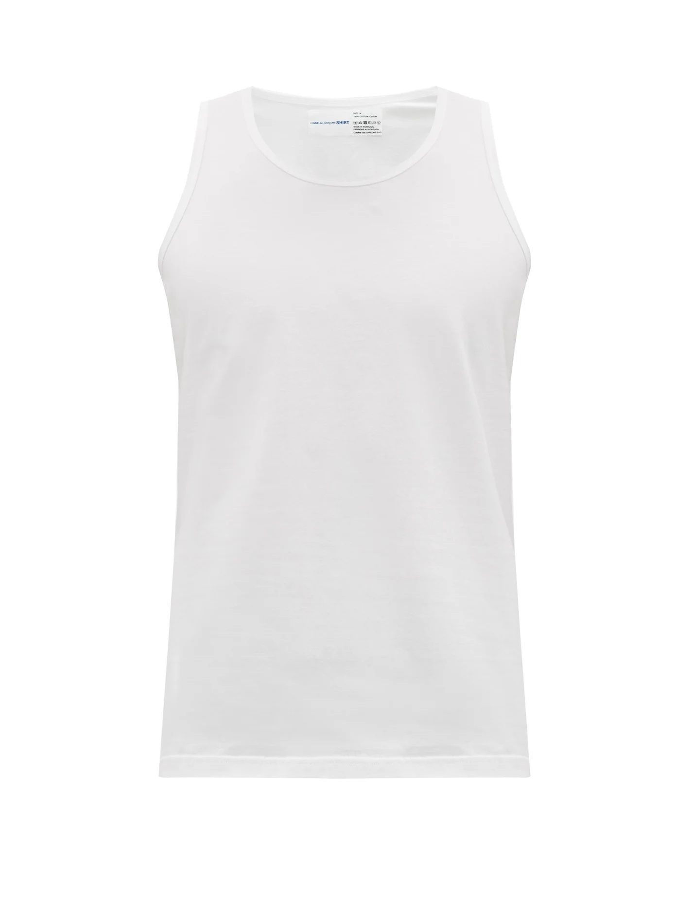 Cotton-jersey tank top - 1