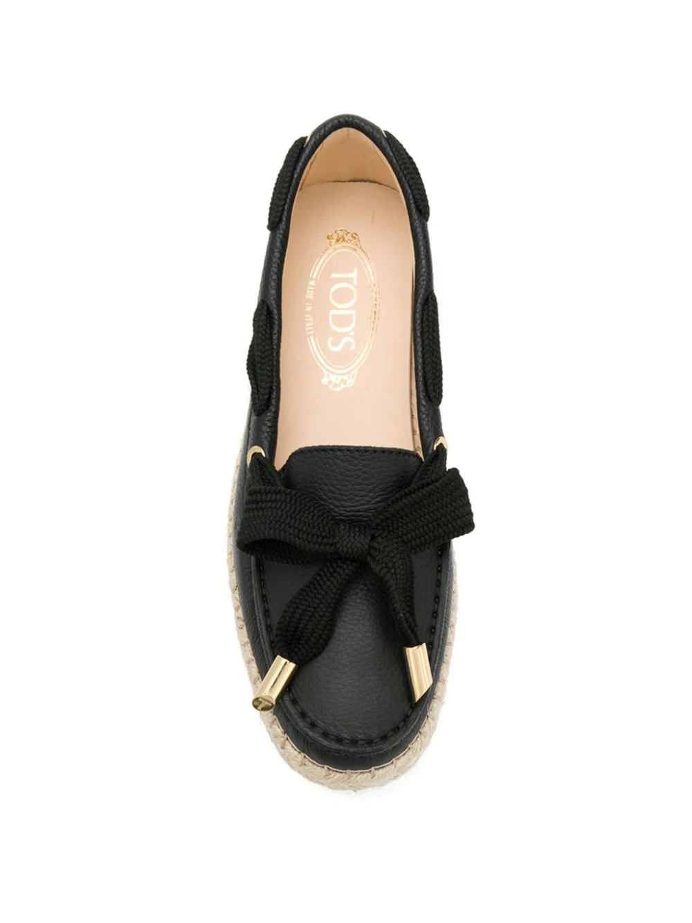 leather espadrille - 4