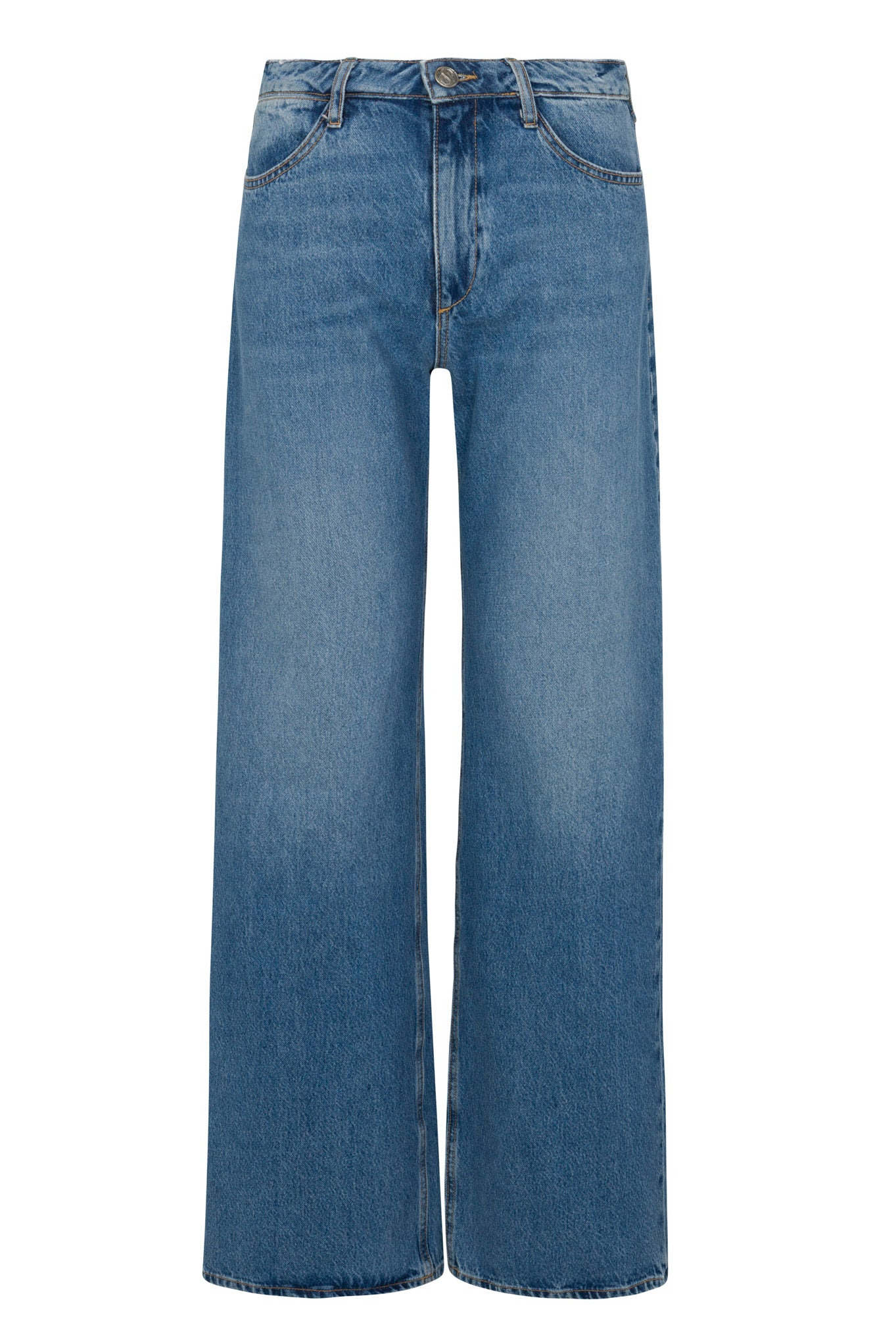 EDITH VINTAGE WIDE LEG DENIM - 6