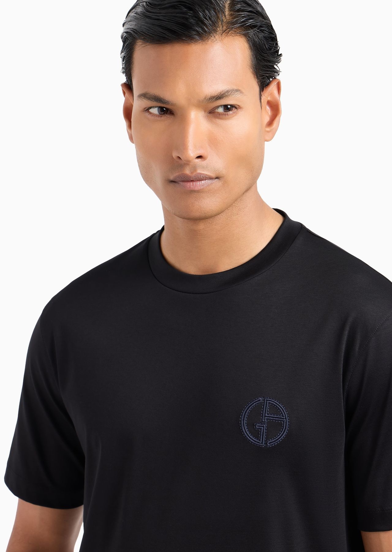 Cotton interlock crew-neck T-shirt - 5