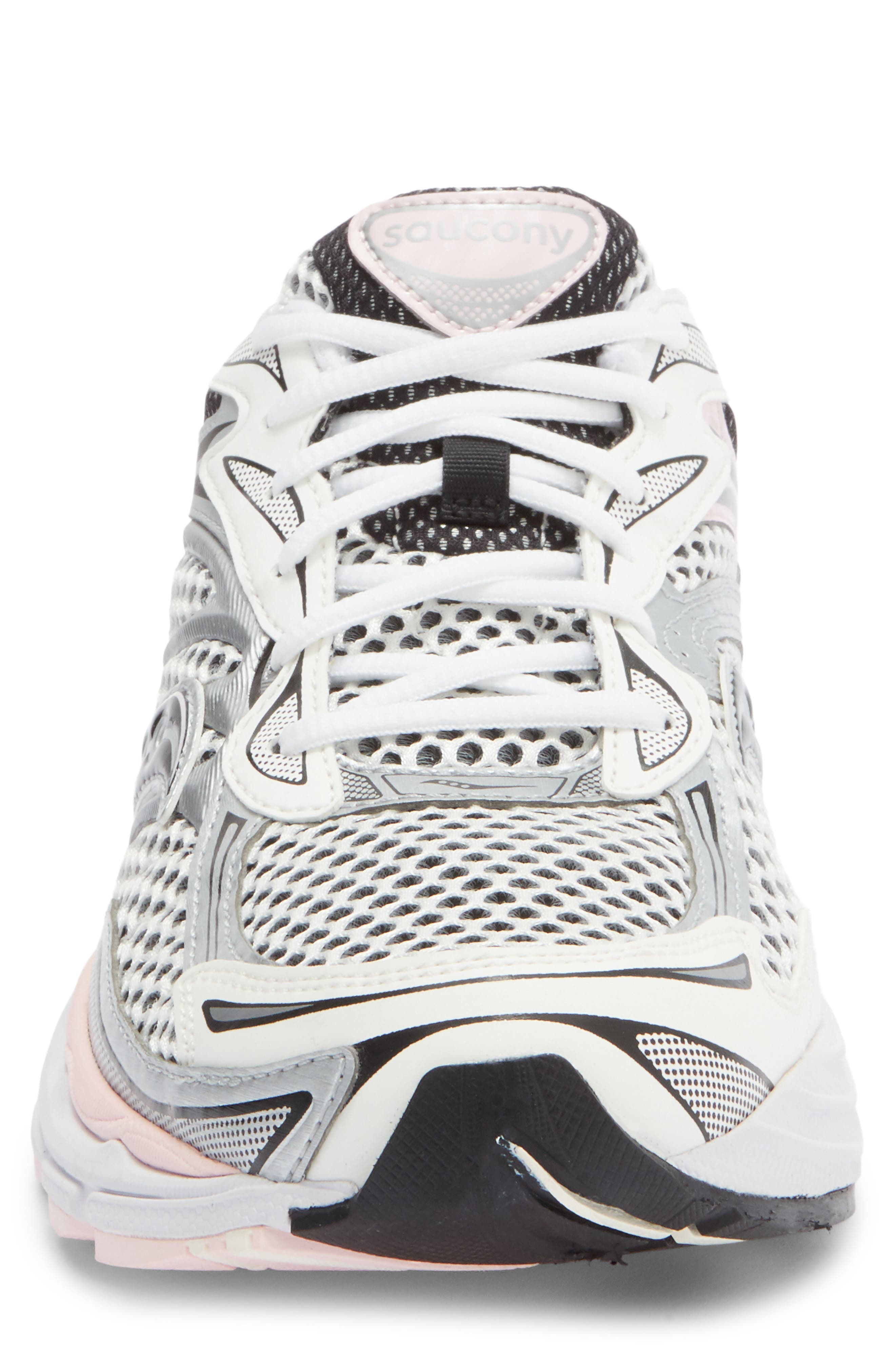 Saucony Gender Inclusive ProGrid Omni 9 Sneaker in Silver/Pink at Nordstrom - 4