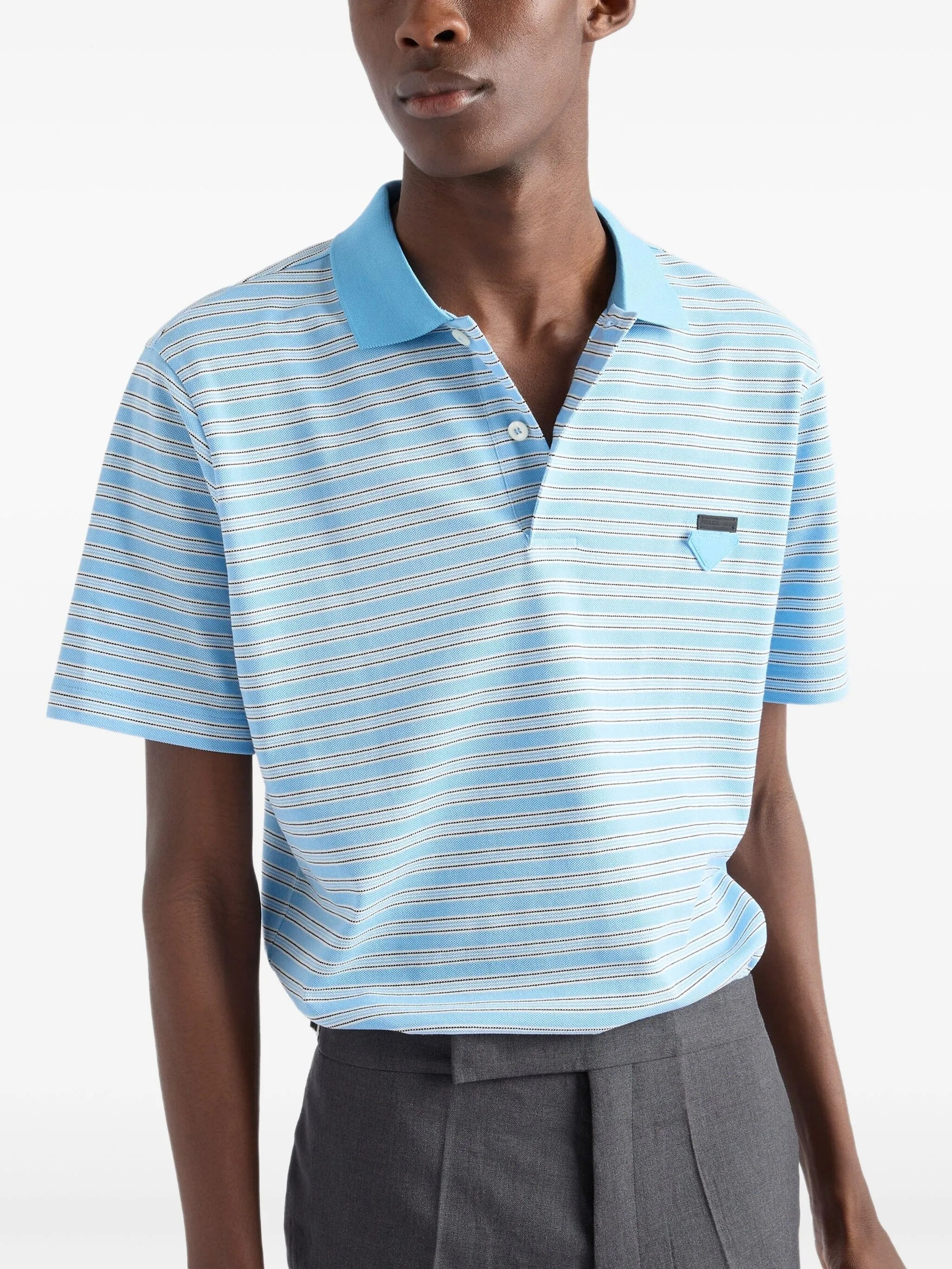 cotton polo shirt - 4