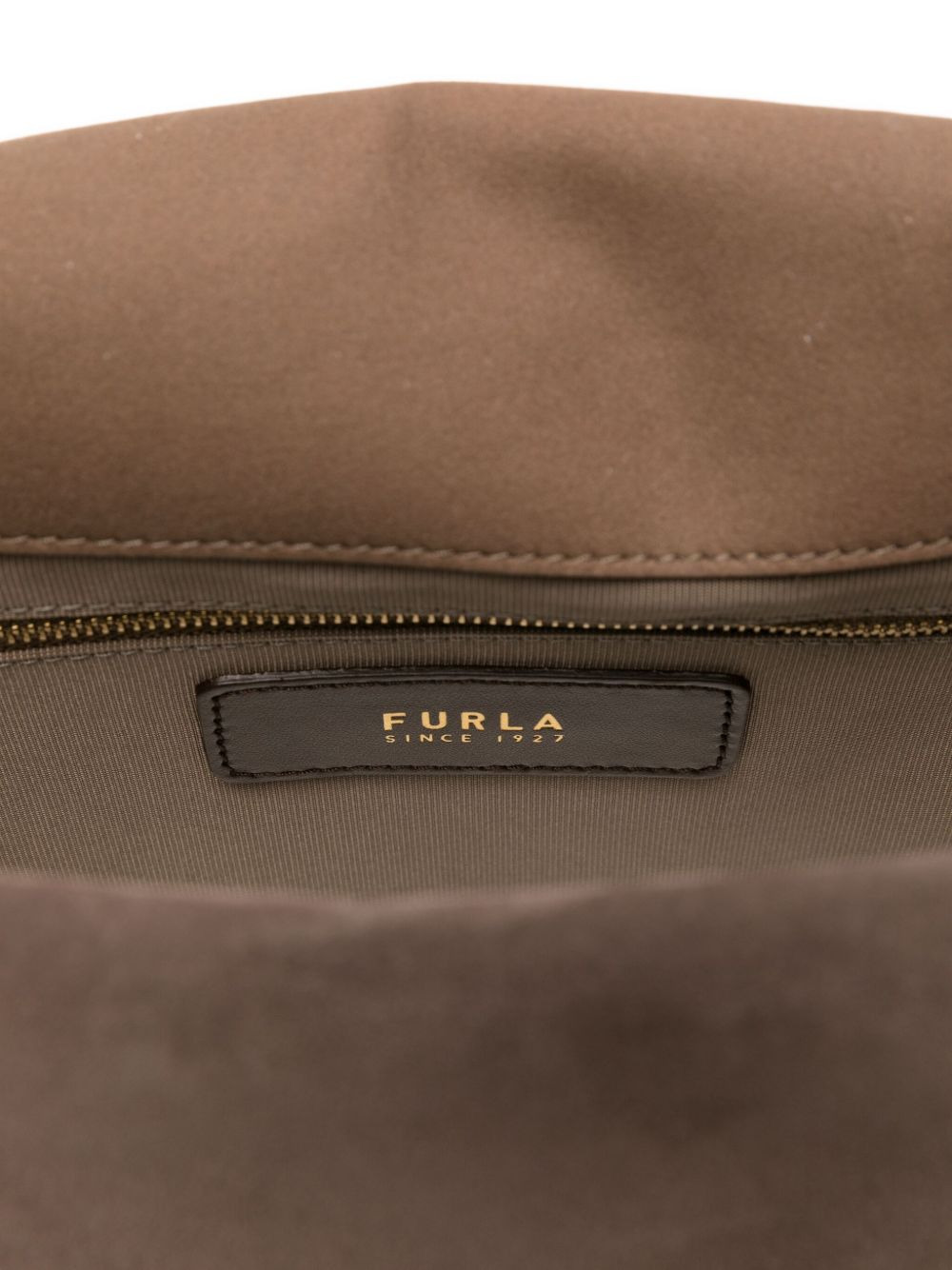 circular-detail leather backpack - 5