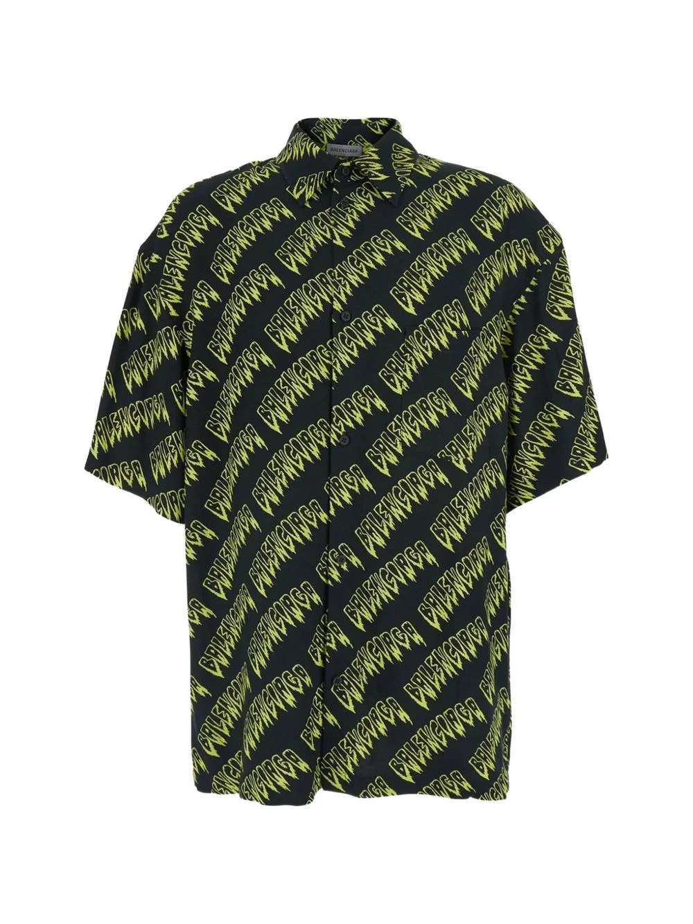 logo-pattern shirt - 1