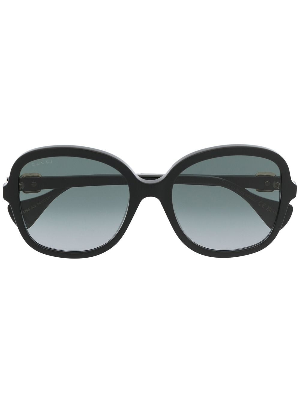 oversized round-frame sunglasses - 1