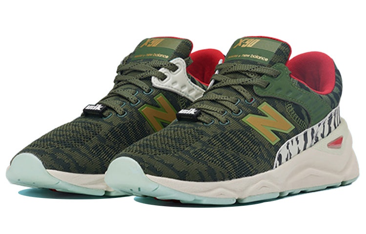 New Balance Unik x New Balance X-90 Cozy Breathable Low Top Casual Green MSX90WUC - 2