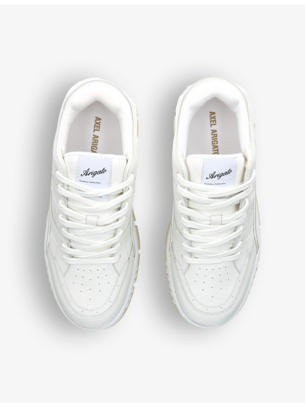 Area Low chunky-sole leather low-top trainers - 2