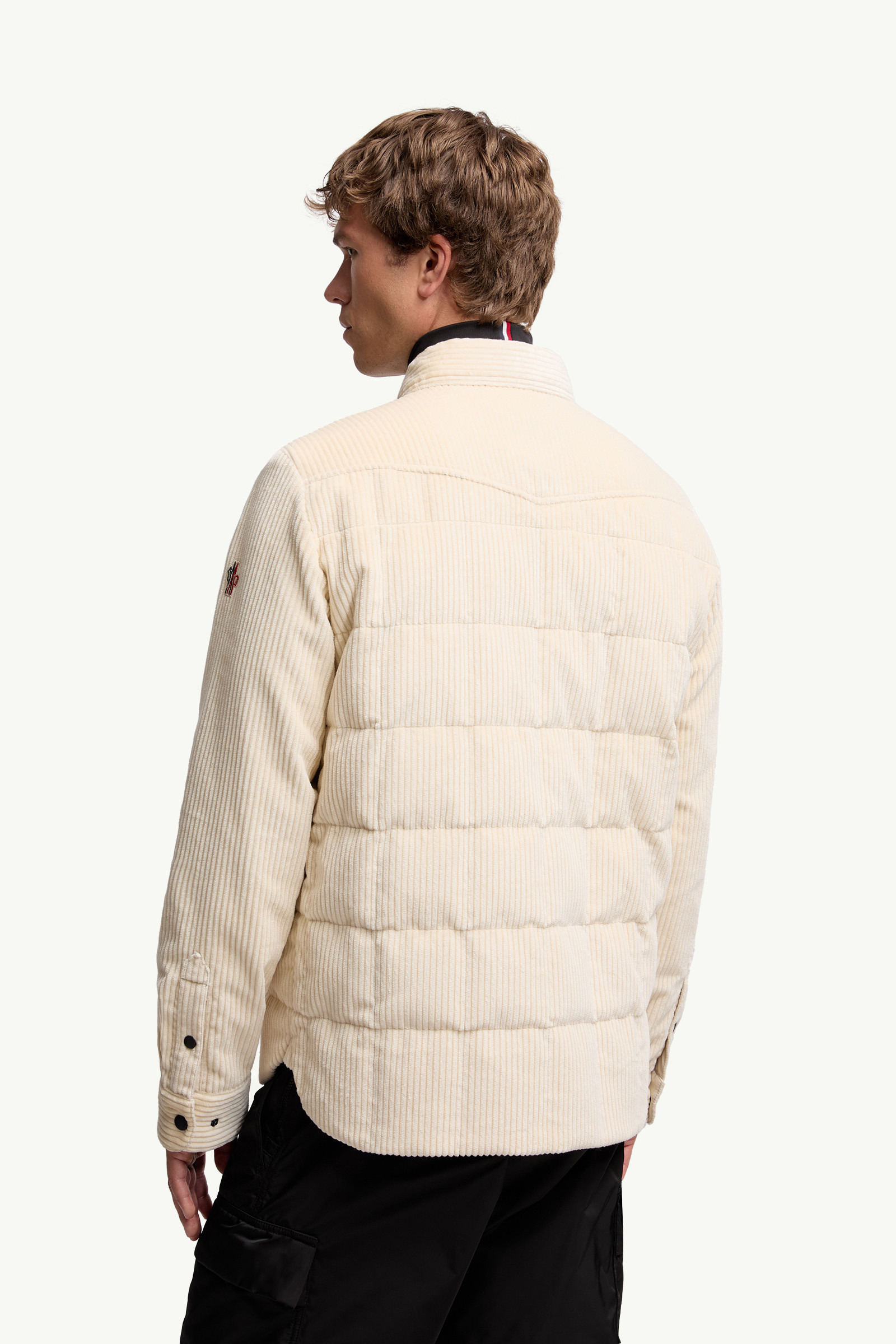 Gelt Corduroy Down Shirt Jacket - 5