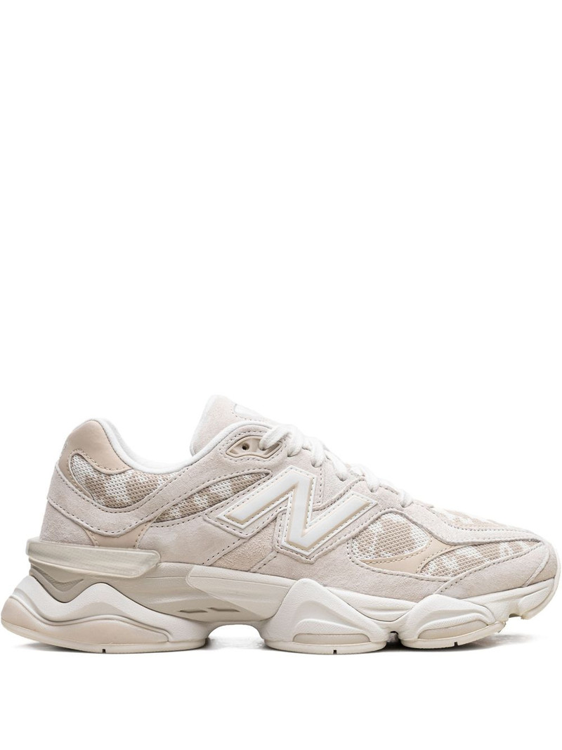 9060 "Cream Leopard" trainers 1