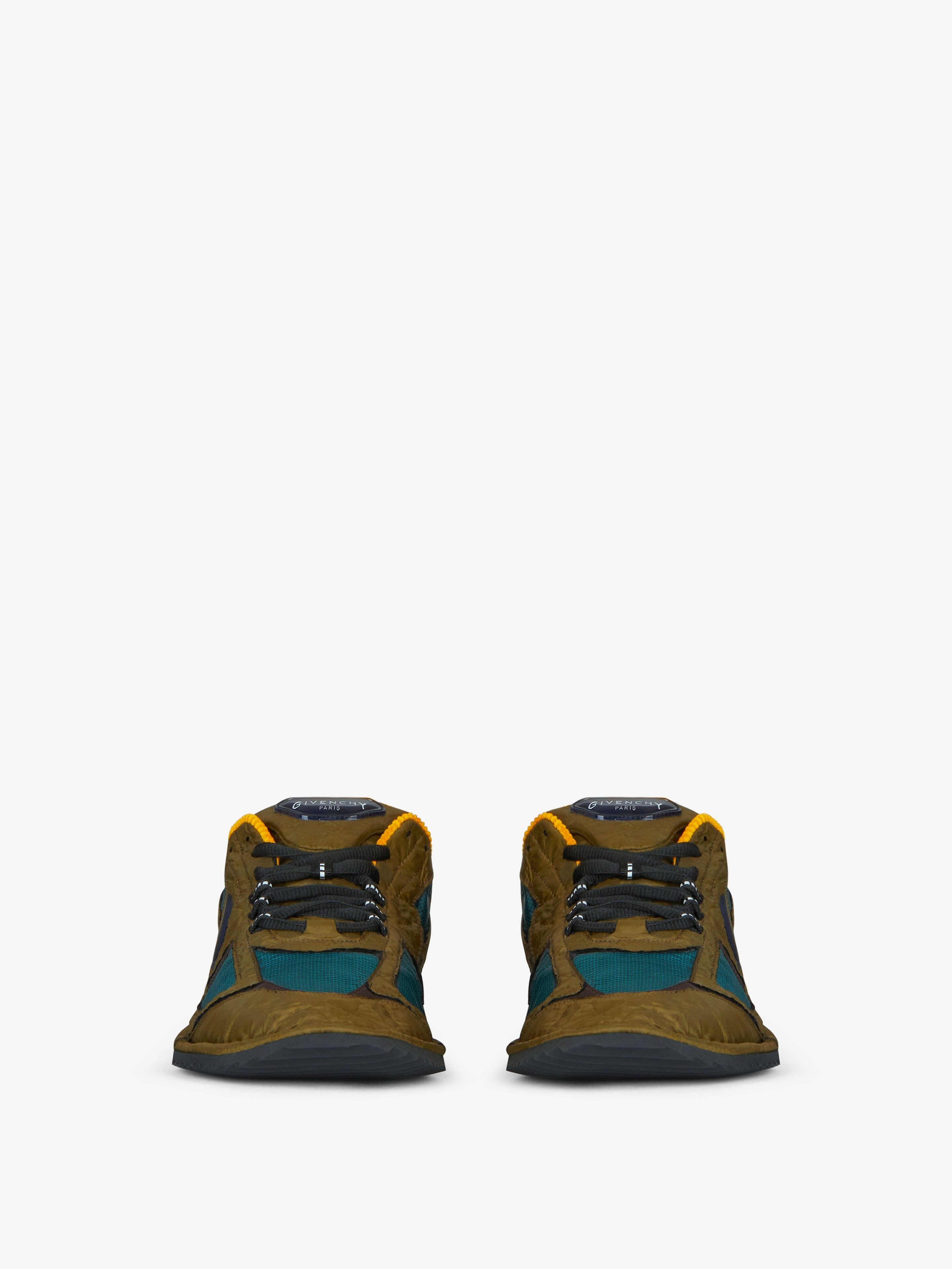FLAT SNEAKERS IN SYNTHETIC FIBER - 2