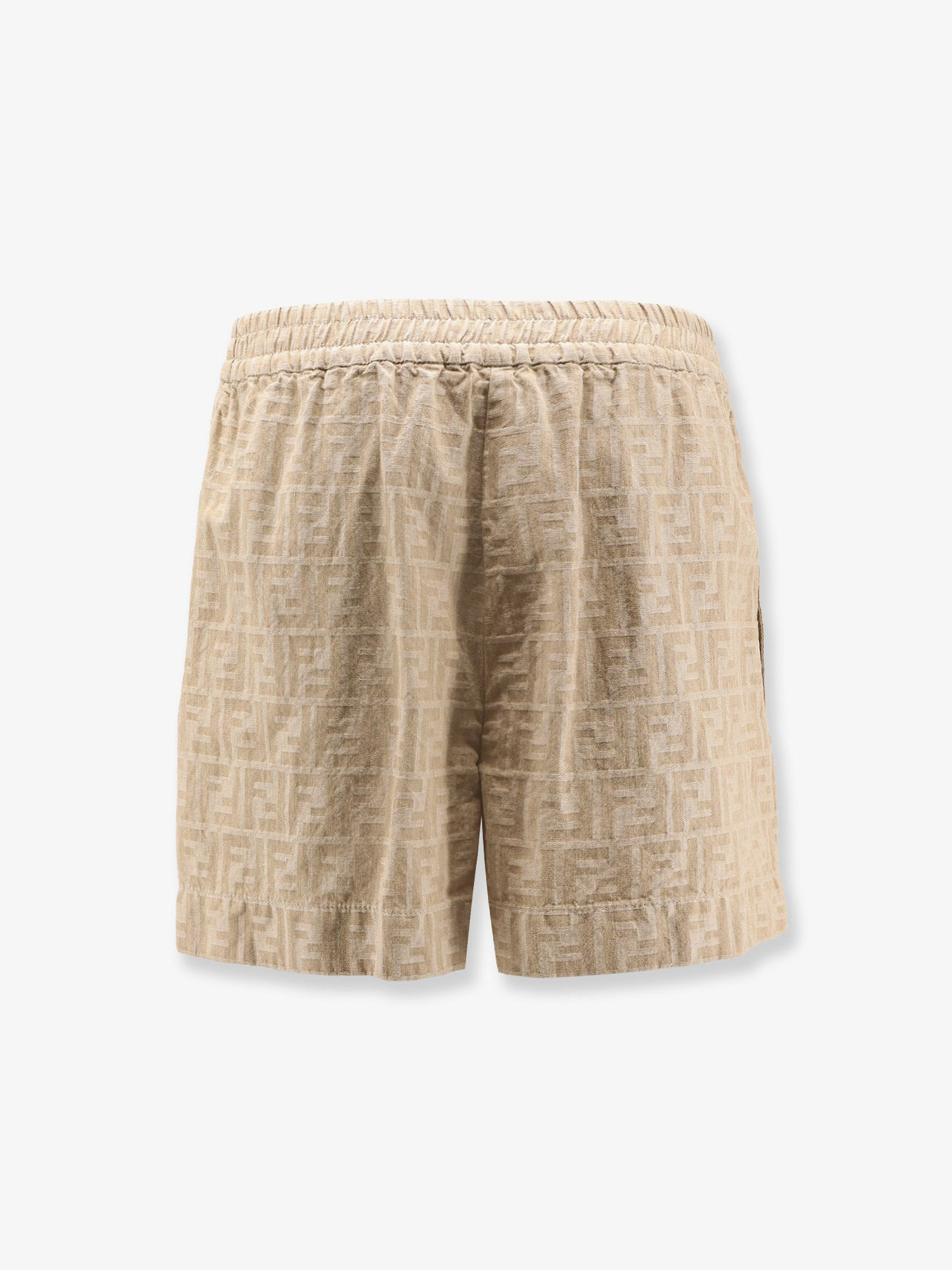 Ff Cotton And Linen Shorts - 2