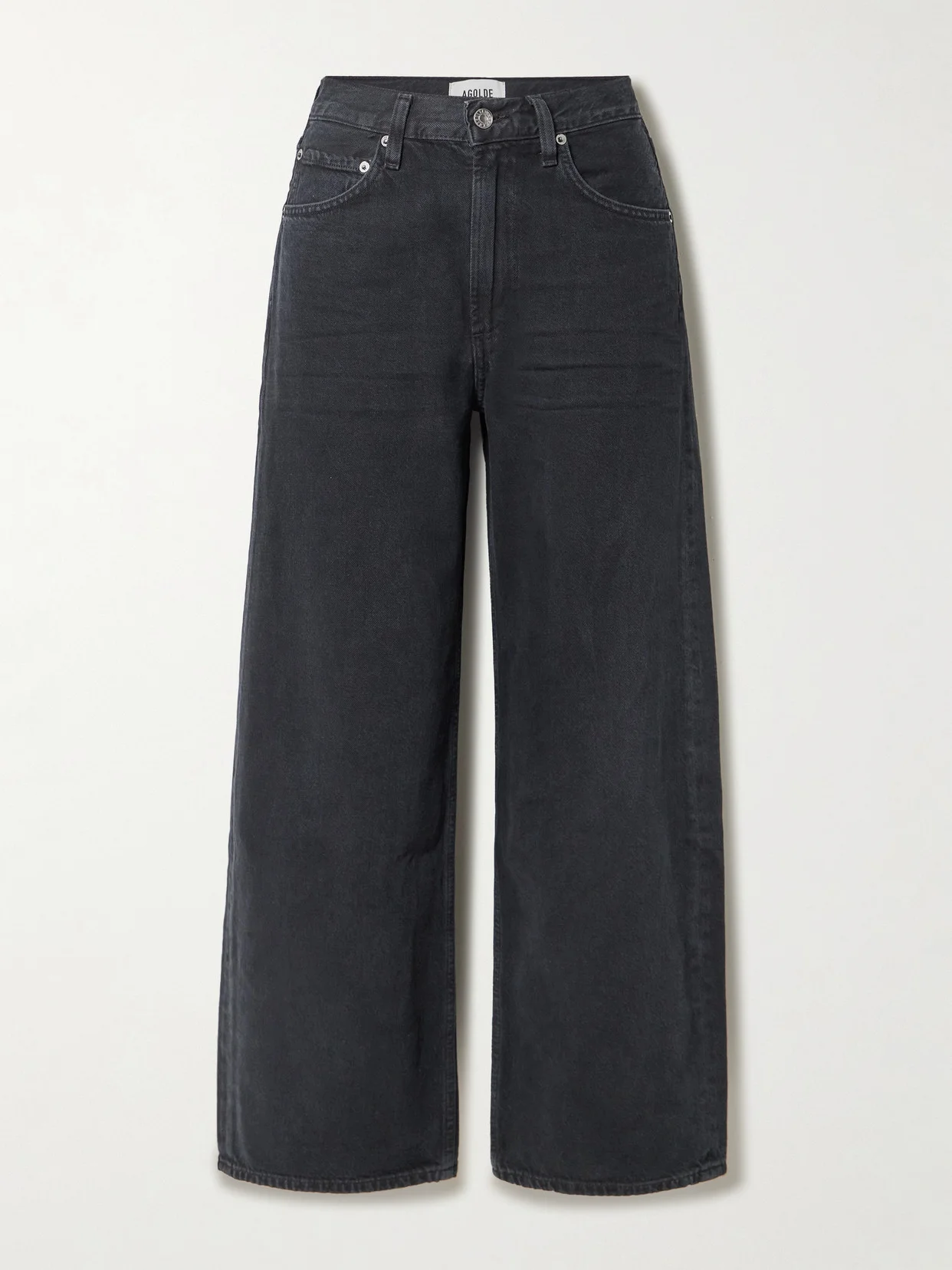Low Curve Crop High-rise Wide-leg Jeans - 1