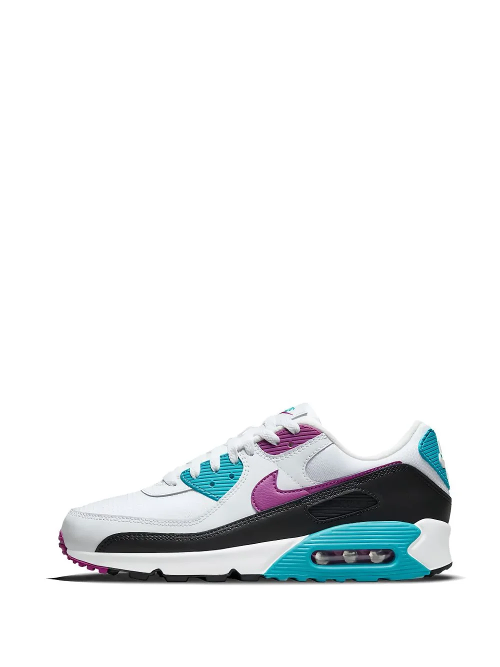 Air Max 90 lace-up logo sneakers - 1