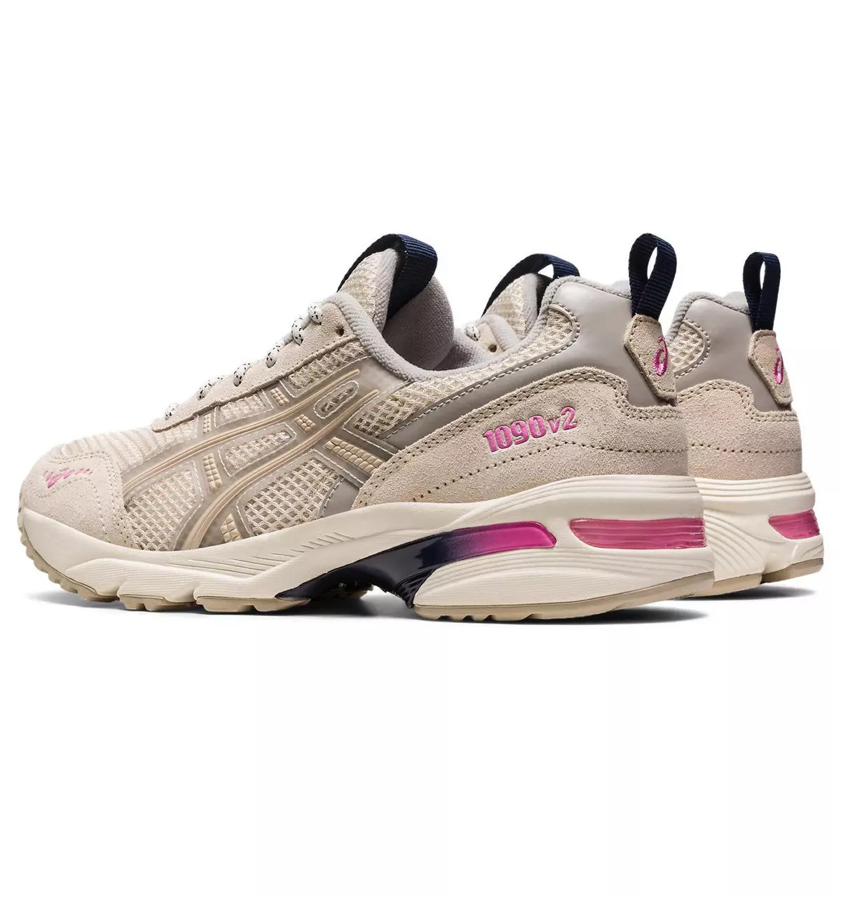 ASICS GEL-1090 V2 "Oatmeal/Pink" Women's Shoe - 5