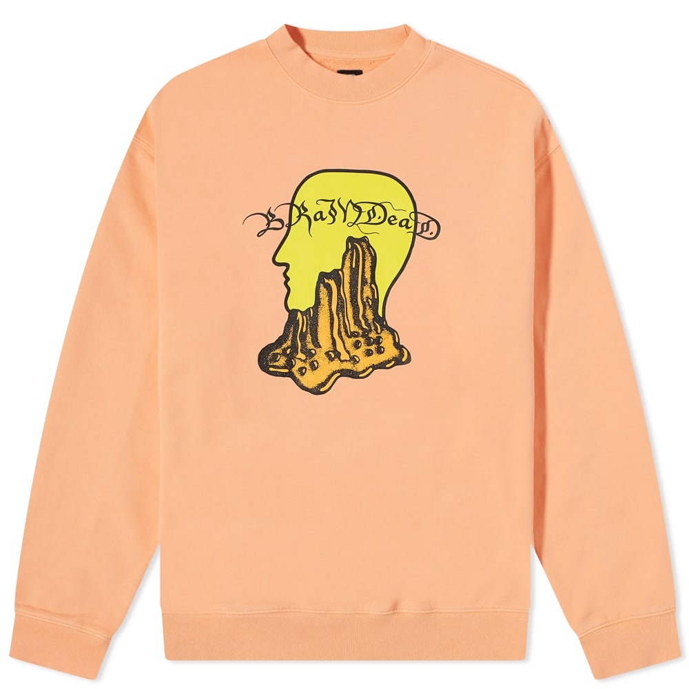 Brain Dead Mount Slime Crew Sweat - 1