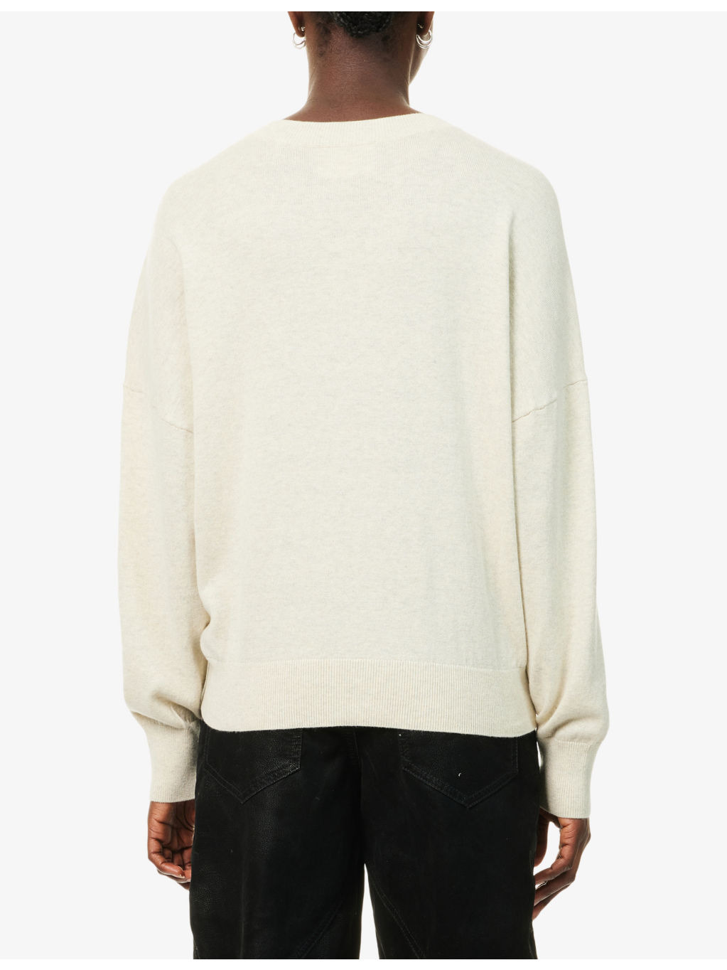 Marisans Intarsia Cotton-Blend Knitted Jumper - 4
