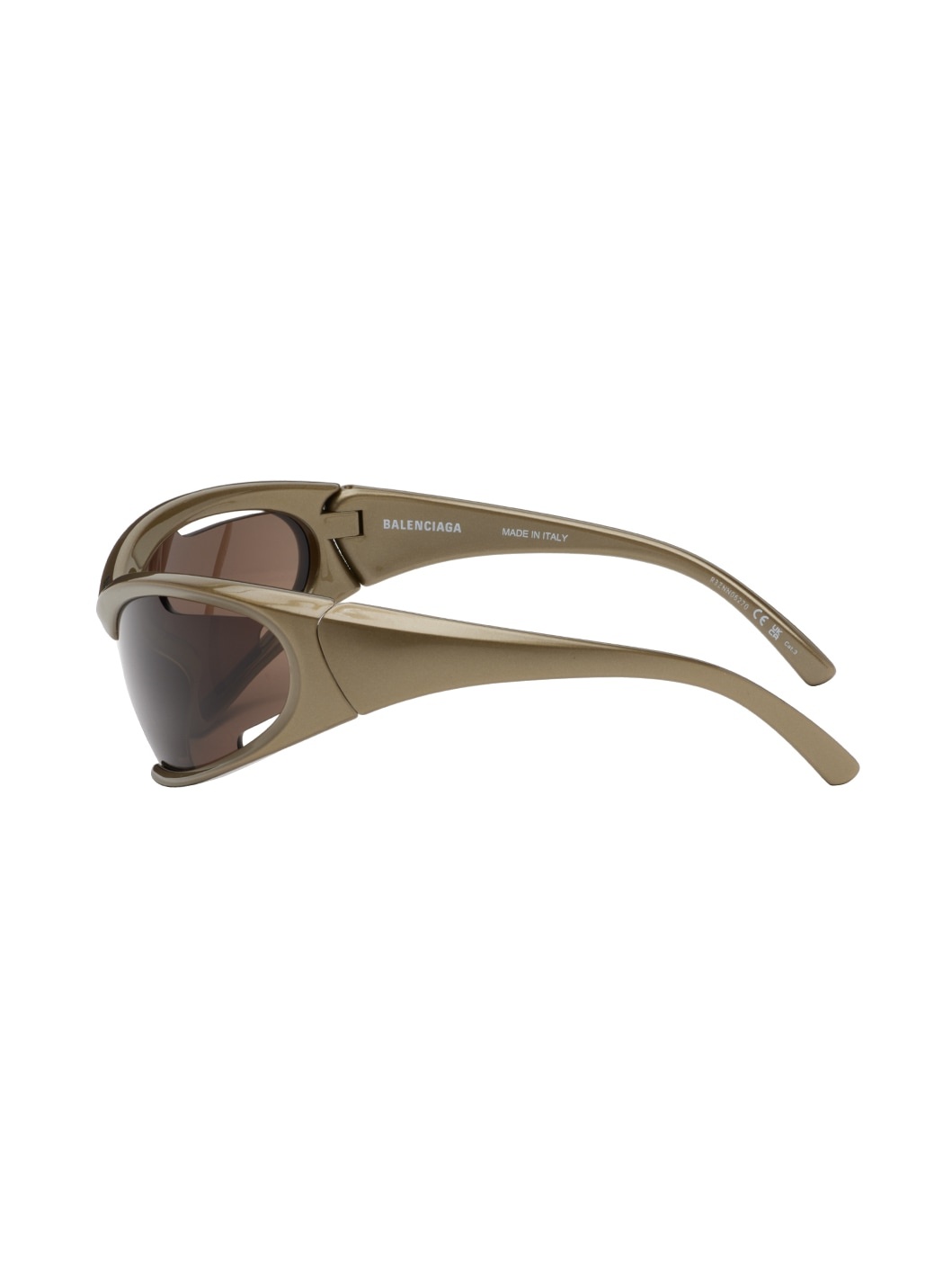 Brown Dynamo Rectangle Sunglasses - 3