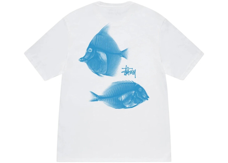 Stüssy Stussy X-Ray Fishin Tee White outlook