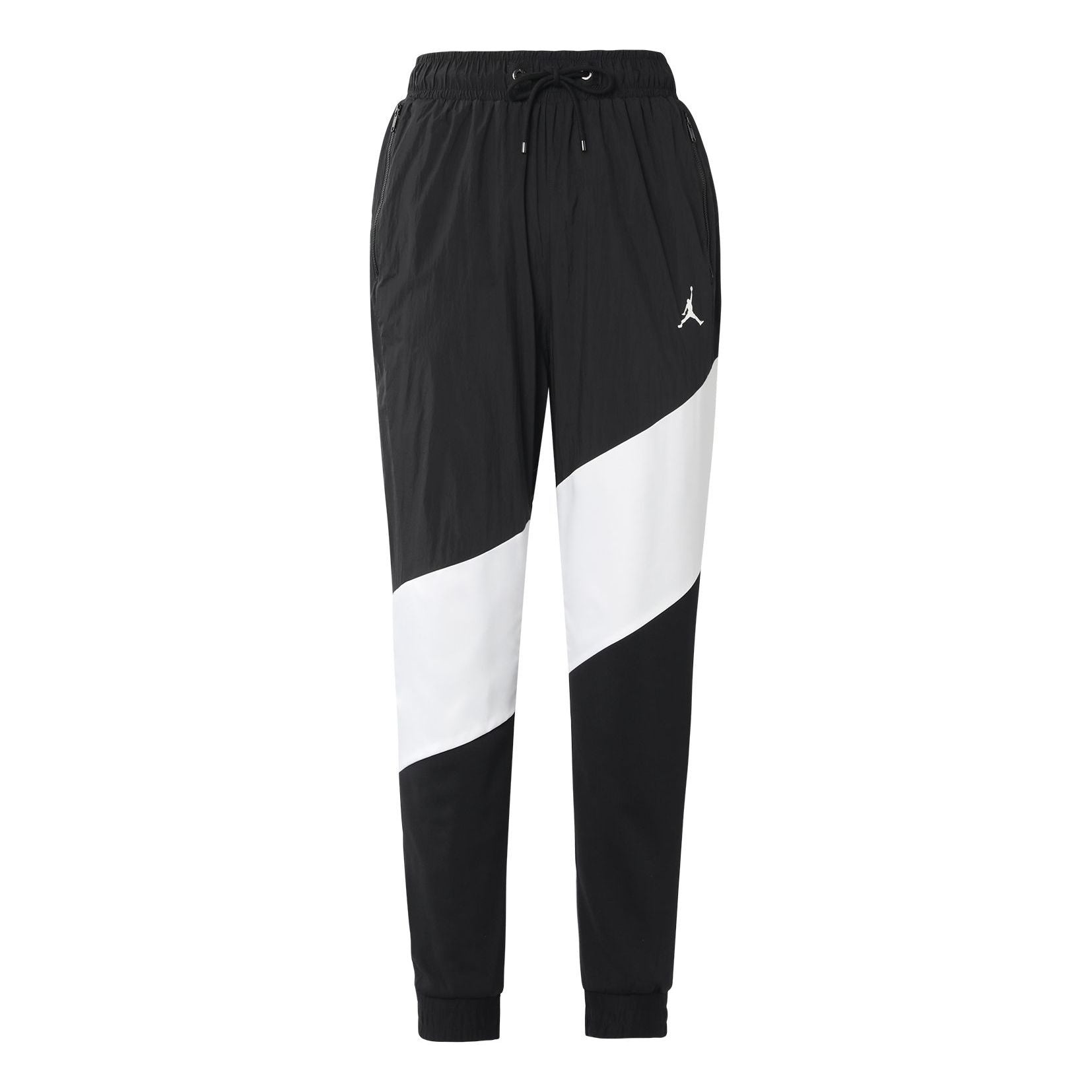 Air Jordan Wings Diamond Woven Sports Colorblock Sports Long Pants Black CI7922-010 - 1