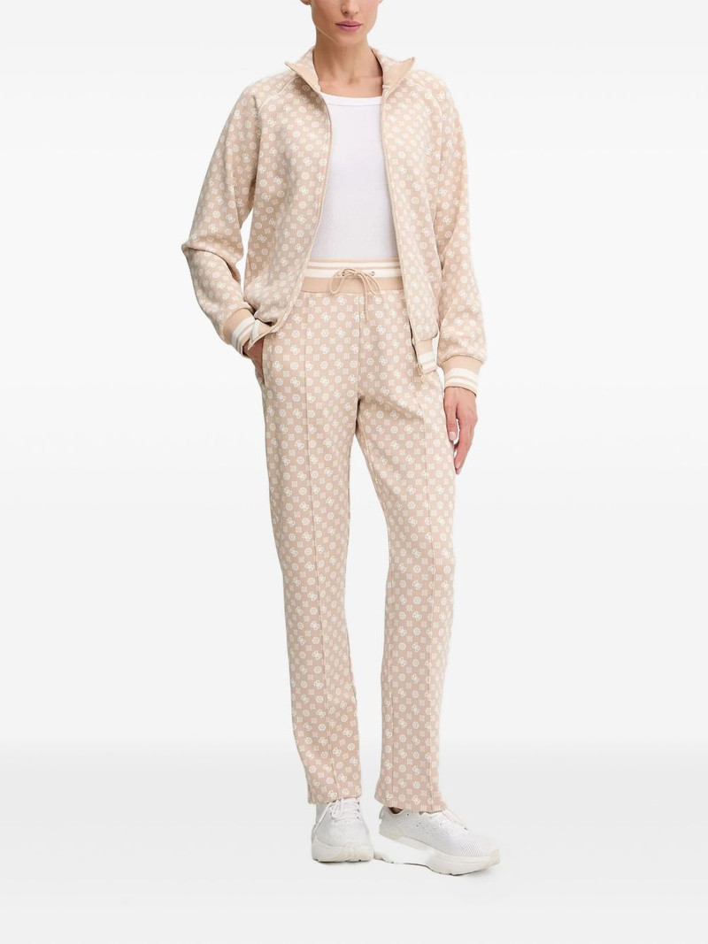 GUESS USA zip-up patterned sweatshirt outlook