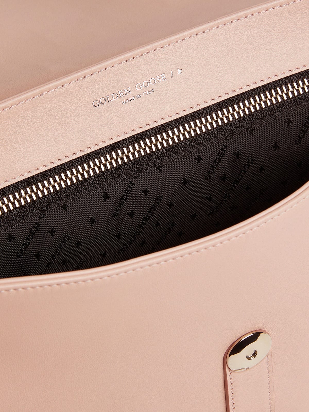 Medium Rodeo Bag in quartz-pink leather - 4
