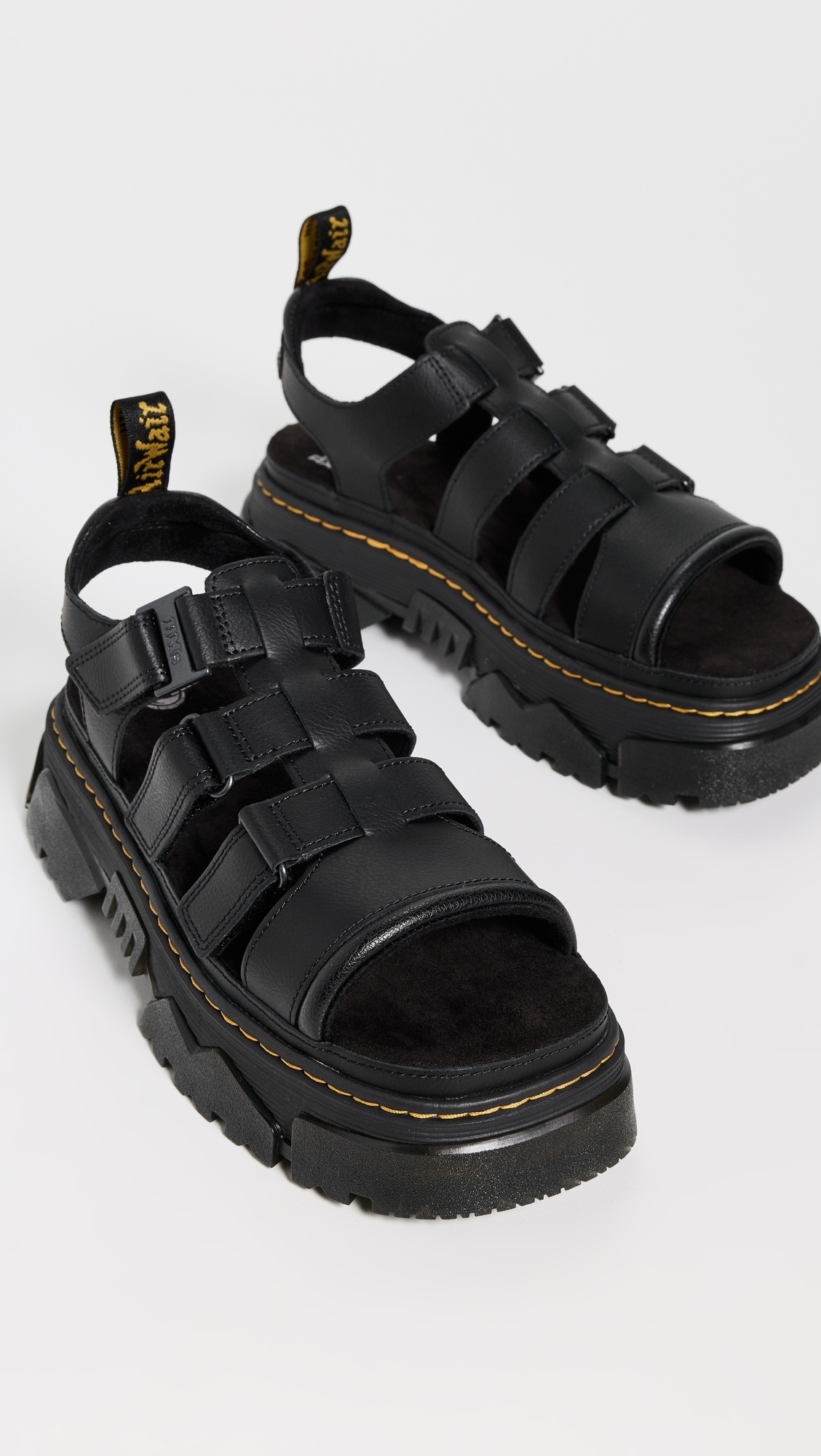 Mattison 3s Black Athena Sandals - 4