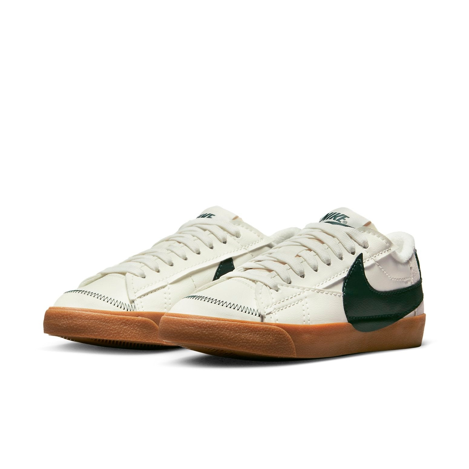 人気 ★NIKE★ BLAZER LOW '77 JUMBO SAIL PRO GREEN Nike Nike Blazer Low '77 Jumbo 'Sail Pro Green Gum' DR9865