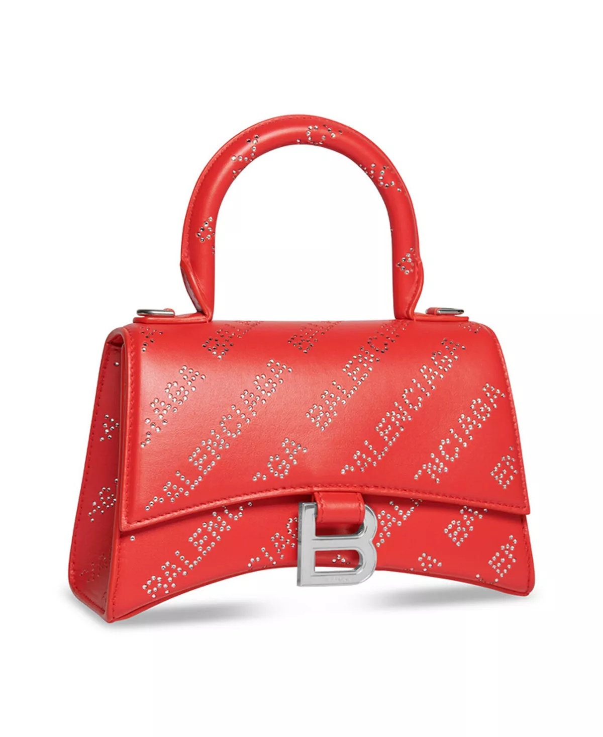 Hourglass XS Handbag with Rhinestones - 2