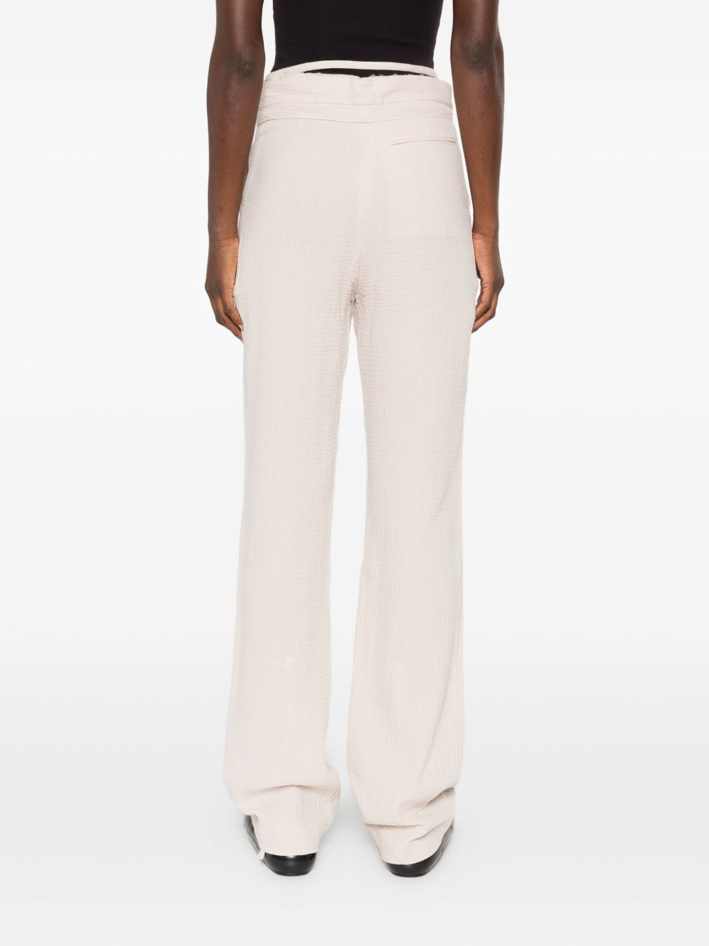 double-fold trousers - 4