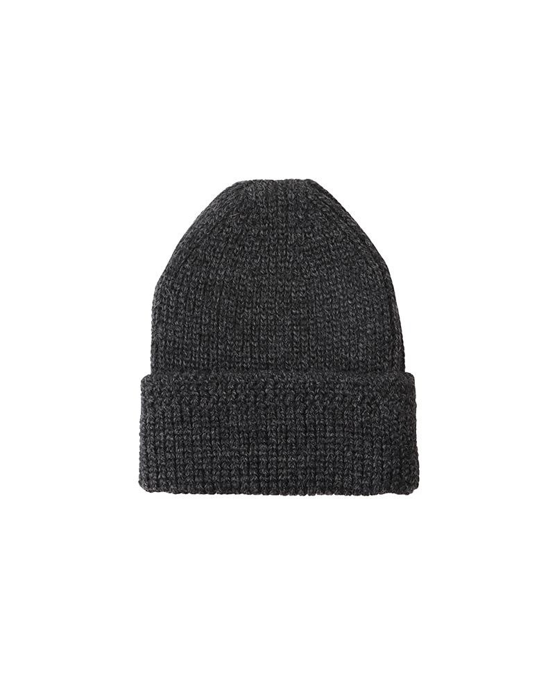 visvim KNIT BEANIE BLACK outlook