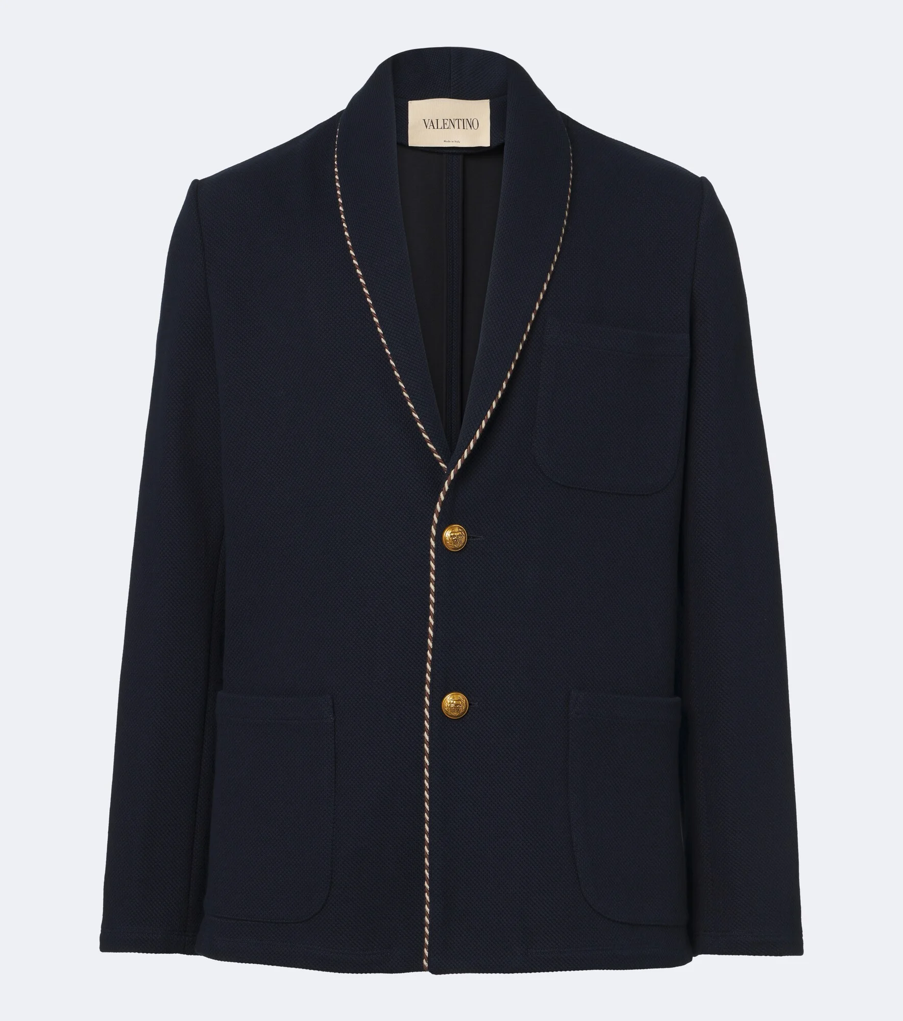 Cotton twill blazer - 1