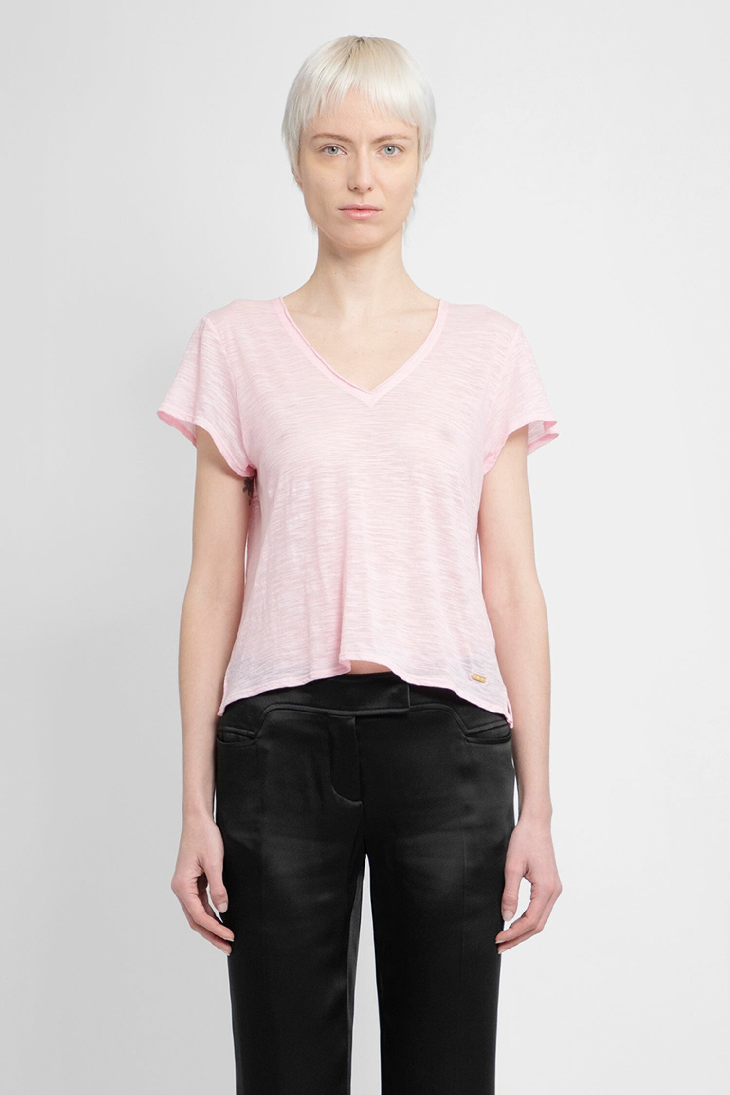 Cotton-Nylon-Sheer-Jersey-T-Shirt - 1