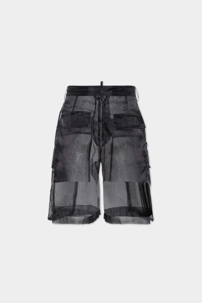 DSQUARED2 X-RAY SHEER SHORTS outlook
