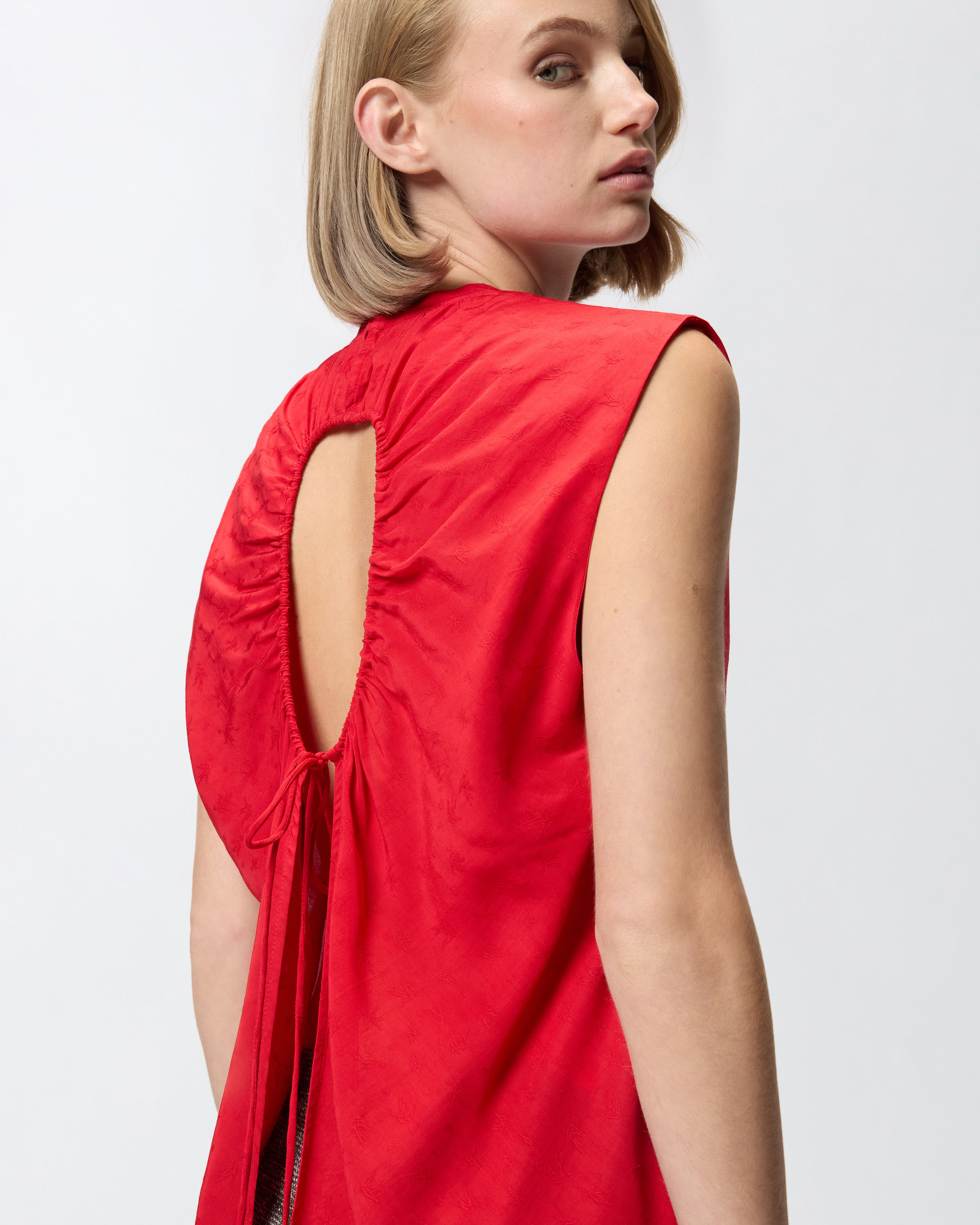 VISCOSE JACQUARD TOP - 5